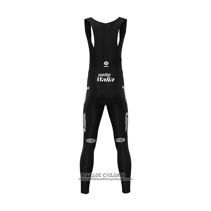 2022 Maillot Cyclisme Androni Giocattoli Noir Rouge Manches Longues et Cuissard